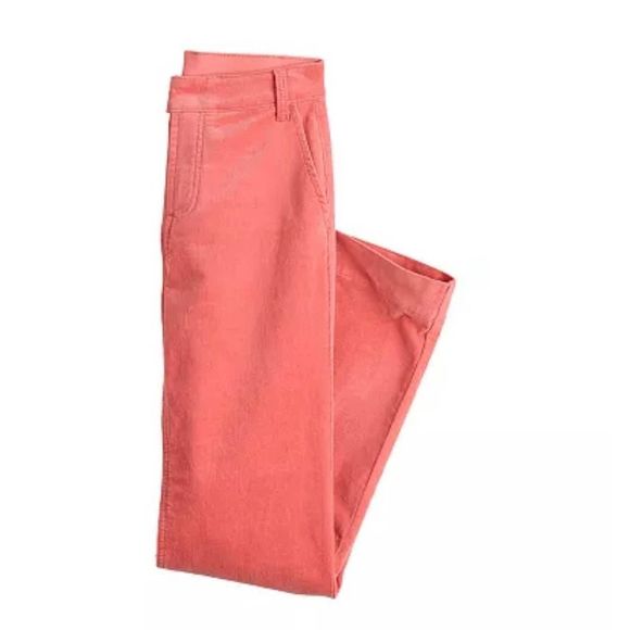 Draper James RSVP Wide-Leg Corduroy Pants-Size 12 - Picture 3 of 9